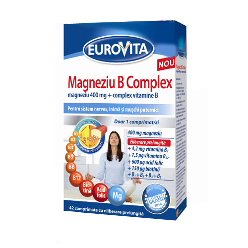 Eurovita Magneziu B Complex