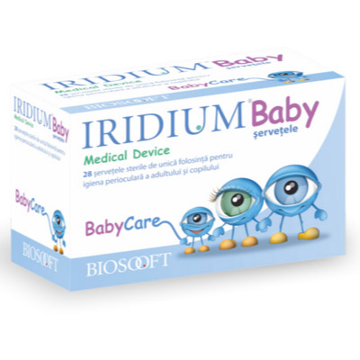 Iridium Baby x 28 Servetele sterile