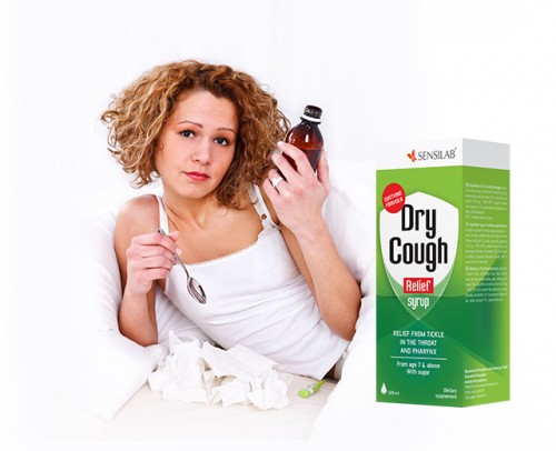 SensiLab Dry Cough Relief sirop pentru tuse uscata