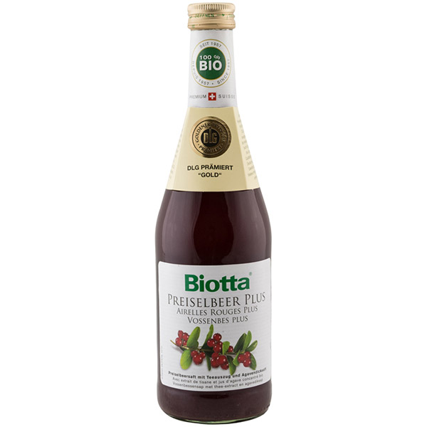 Suc din Merisoare Bio Biotta 500 ml