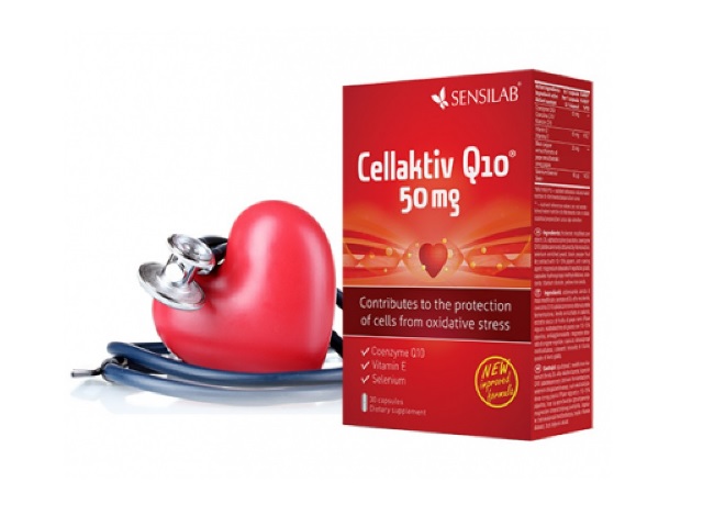 SensiLab Cellaktiv® Q10 50mg coenzima Q10