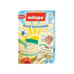 Milupa Cereale crocante cu formula de lapte Buna Dimineata