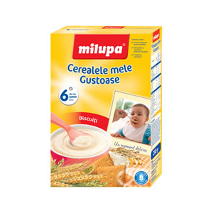 Milupa Cereale cu formula de lapte, cu biscuiti