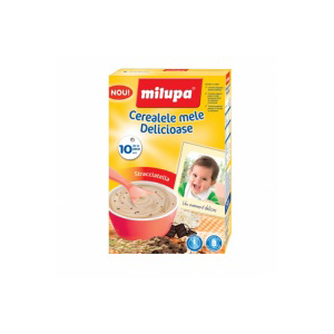 Milupa Cereale cu formula de lapte, cu Stracciatella