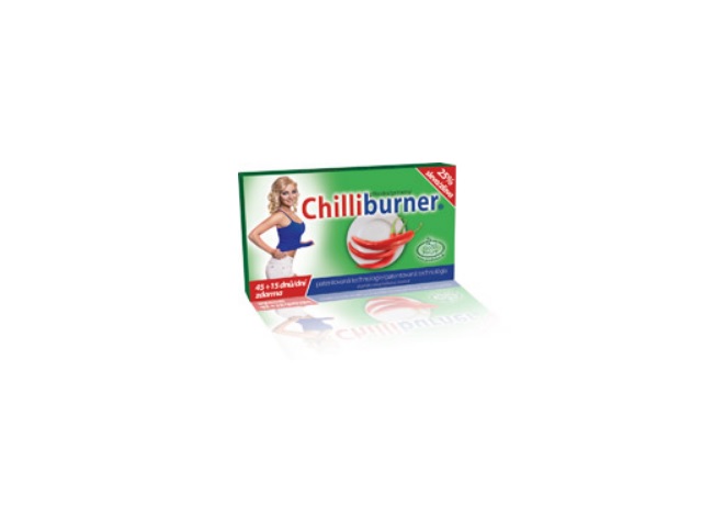 Chilliburner - 60 de tablete pentru pierderea in greutate