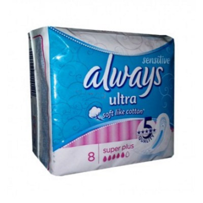 Always ultra soft like cotton super plus