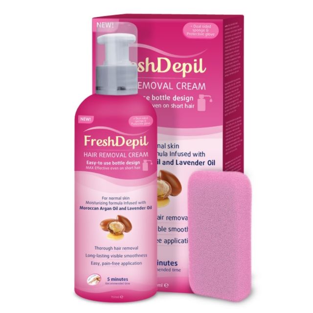 Crema FreshDepil oprește creșterea părului de pe corp