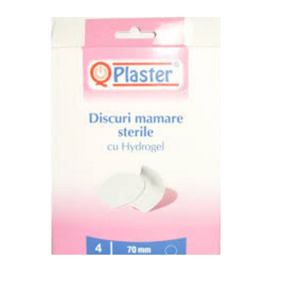 Discuri mamare sterile cu Hydrogel QPlaster