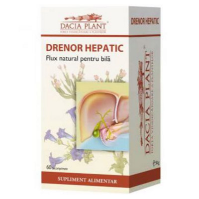 Drenor Hepatic - Flux natural pentru Bila