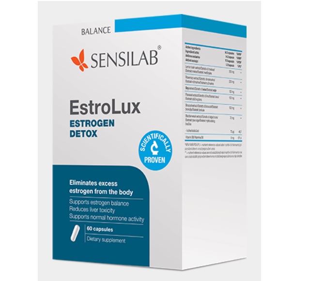 SensiLab EstroLux indepartarea excesului de estrogen