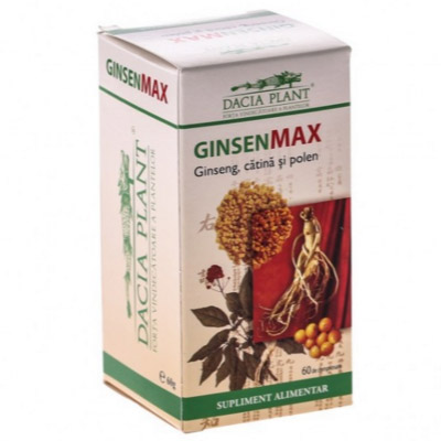 GinsenMAX - Ginseng, catina si polen