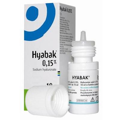 Hyabak 0.15% solutie oftalmica
