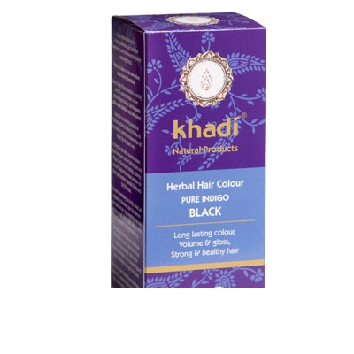 Henna Indigo vopsea de par naturala - KHADI