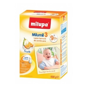 Milupa Milumil 3 cu Fructe