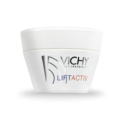 Vichy Liftactiv de zi pentru ten uscat cu tehnologia de activare a dermului 50ml