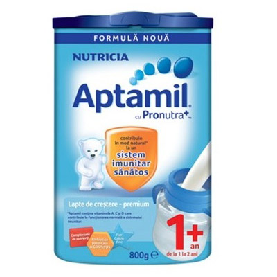 Milupa Lapte praf pentru bebelusi Aptamil Junior 1+ 800gr