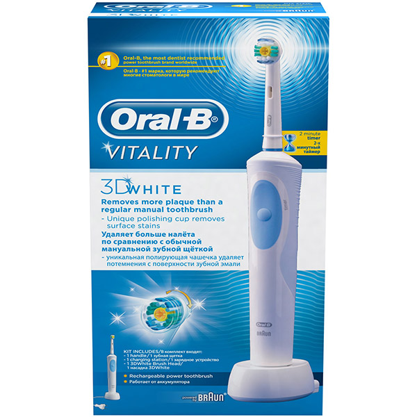 Periuta de dinti electrica Oral-B Vitality 3D White Luxe