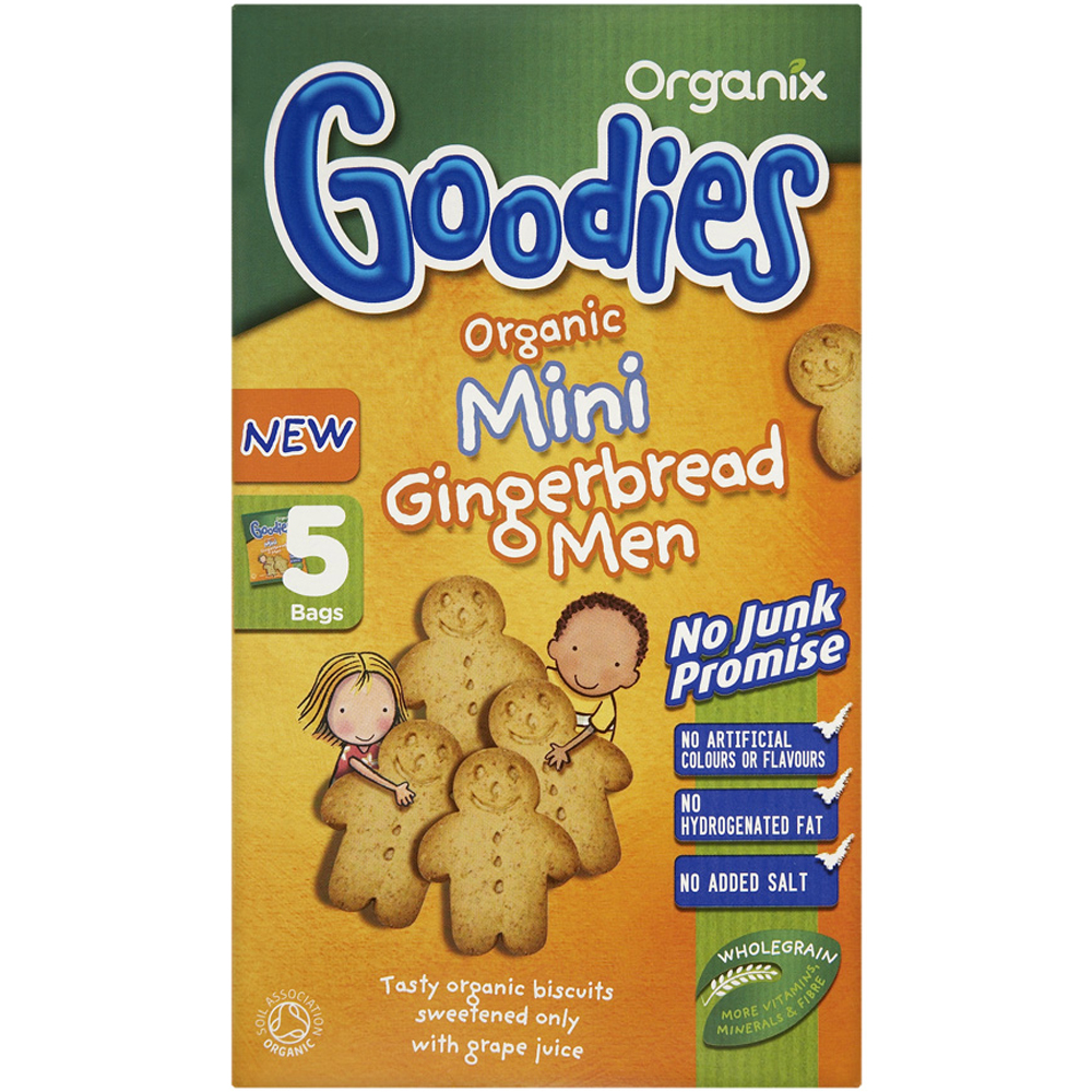 Organix Goodies Biscuiti Organici cu Ghimbir