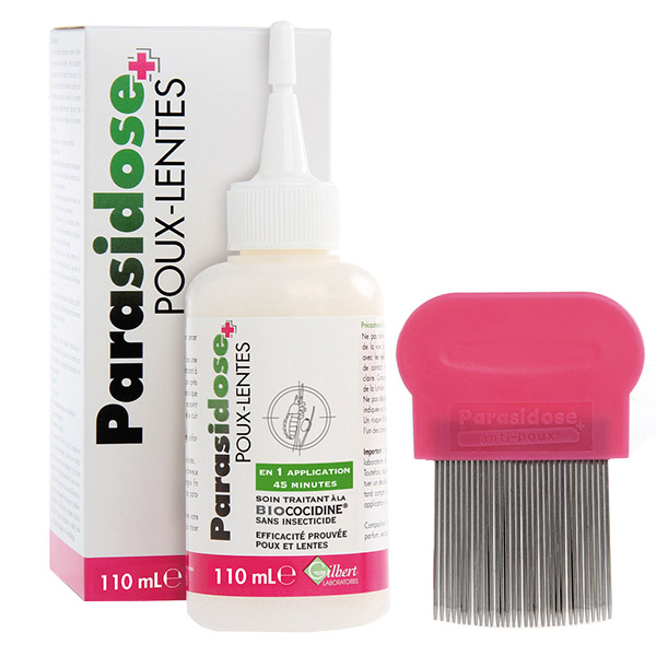 Parasidose Lotiune pentru paduchi 110 ml + pieptene