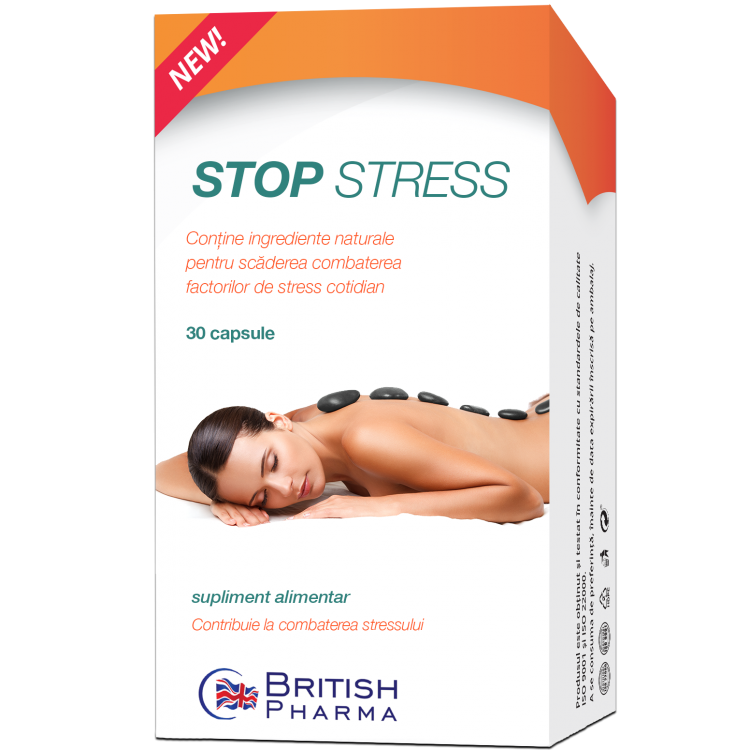 Stop Stress – impotriva stresului – 30 cps