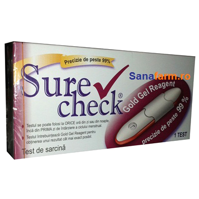 Sure Check - Test de sarcina
