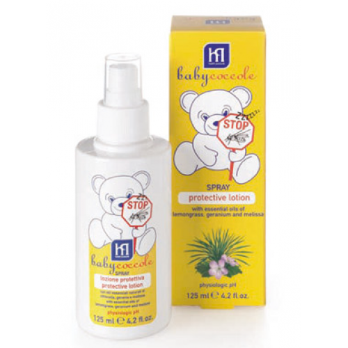 Baby Coccole - Lotiune Spray impotriva tantarilor cu ulei natural esential de Citronella, Geranio si Melissa