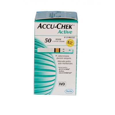 Roche Teste glicemie Accu Chek Active