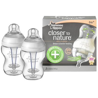 Tommee Tippee Set 2 Biberoane Anticolici 260 ml PP