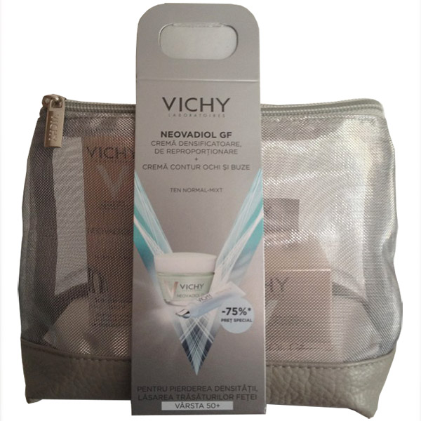 Oferta Vichy Neovadiol GF crema densificatoare de reproportionare + Neovadiol GF crema contur ochi si buze TNM