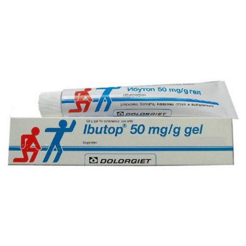 Ibutop 50mg/g gel x 50g